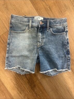 Abercrombie kids | High-rise Bike Shorts | Jean Shorts